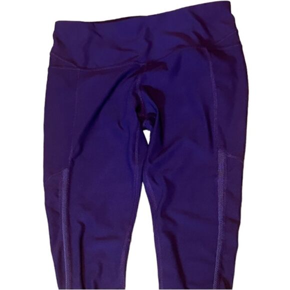 Apana Purple Yoga Leggings Pants Size Medium M - Picture 8 of 10